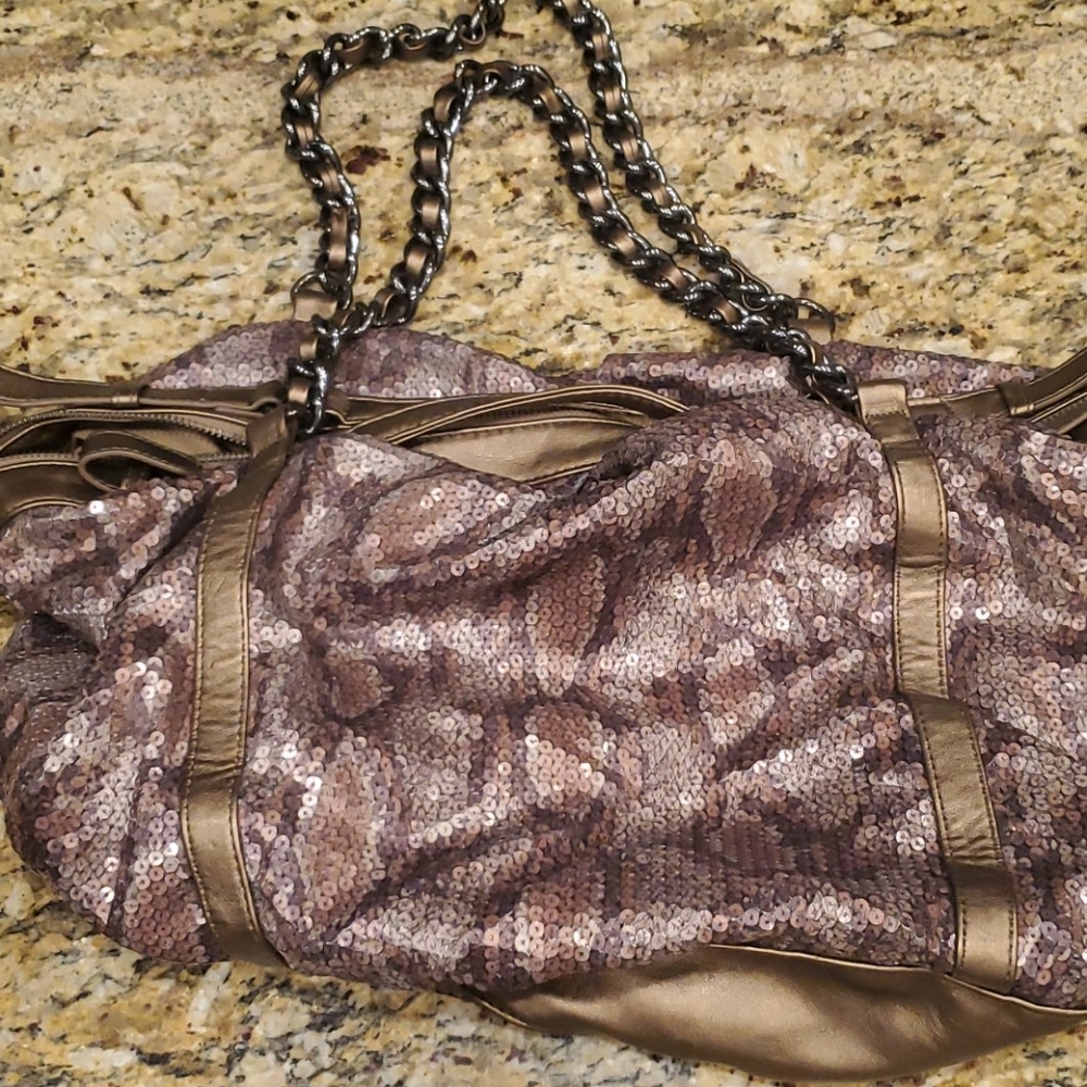 Express Shoulder Sequined Bag - image 1